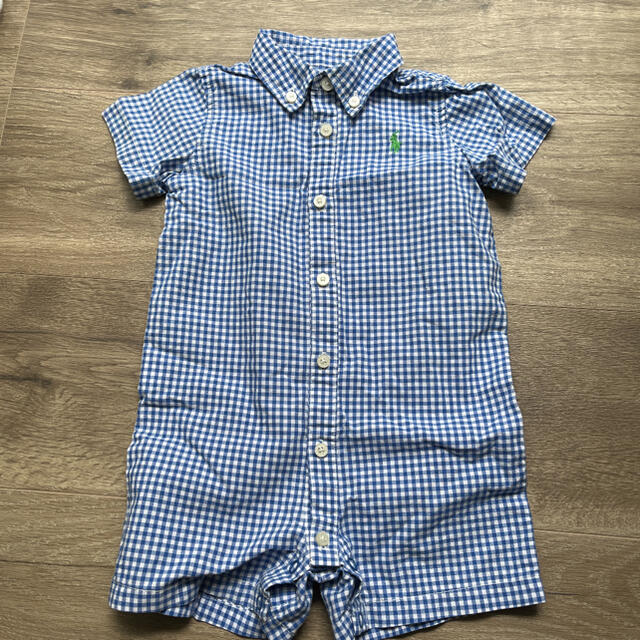 Ralph Lauren(ラルフローレン)のラルフローレン　ロンパース　70㎝ キッズ/ベビー/マタニティのベビー服(~85cm)(ロンパース)の商品写真