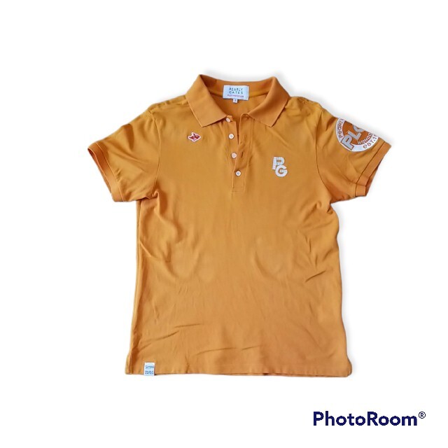 PEARLY GATES(パーリーゲイツ)のPearly Gates メンズ　半袖ポロシャツ　サイズ7 スポーツ/アウトドアのゴルフ(ウエア)の商品写真
