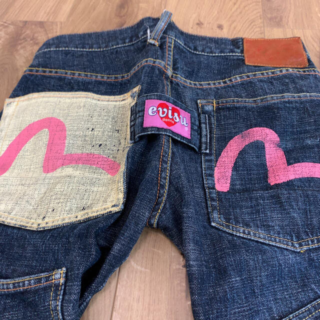 EVISU(エビス)のエヴィス　evisu ヴィンテージ　メニーポケット デニム　パンツ メンズのパンツ(デニム/ジーンズ)の商品写真