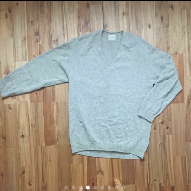 ARGUE(アギュー)のargue WOOL MELLOW MIXYARN KNIT/GRAY MIX レディースのトップス(ニット/セーター)の商品写真