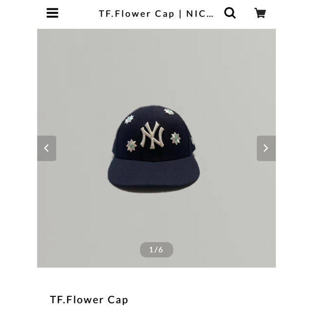 セール特価 NICK GEAR 3D Flower Cap ダークグリーン キャップ kids
