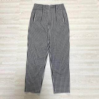 ザラ(ZARA)のZARAハイウエストクロップドパンツ❤️(クロップドパンツ)