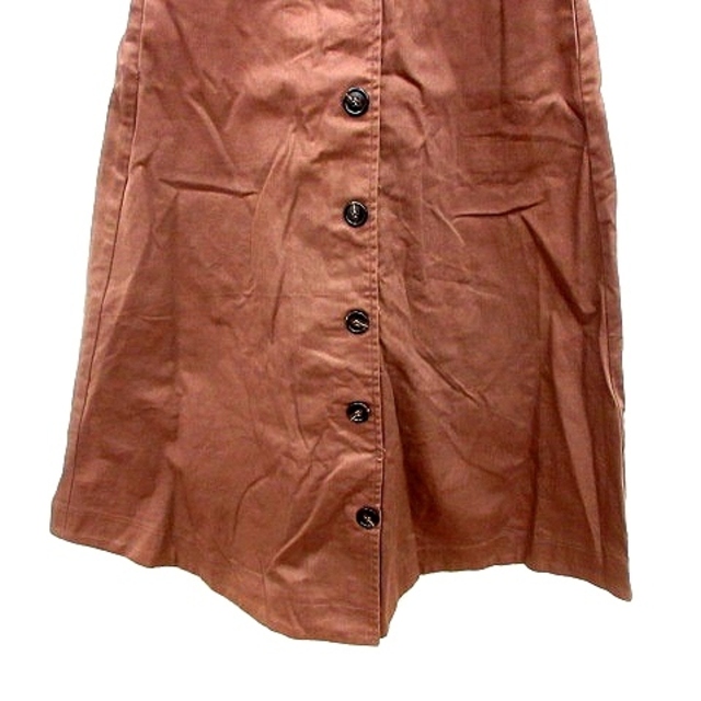 RayCassin(レイカズン)のレイカズン Ray cassin スカート フレア マキシ F 茶 ブラウン  レディースのスカート(ロングスカート)の商品写真