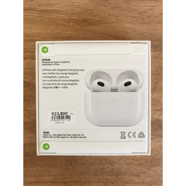 Apple Airpods (第3世代) MME73J/A