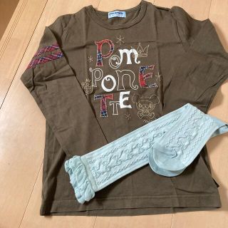 ポンポネット(pom ponette)のpom ponette ポンポネット 長袖シャツ 150  ハイソックス (Tシャツ/カットソー)