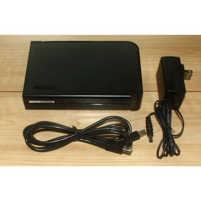 Buffalo(バッファロー)のBUFFALO　1.0TB 外付けハードディスク スマホ/家電/カメラのPC/タブレット(その他)の商品写真