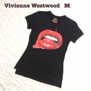 ヴィヴィアン(Vivienne Westwood) リップ Tシャツ(レディース/半袖)の