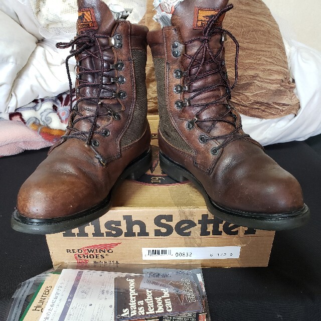 箱・カード付 REDWING レッドウィング 829 アイリッシュセッター ゴア