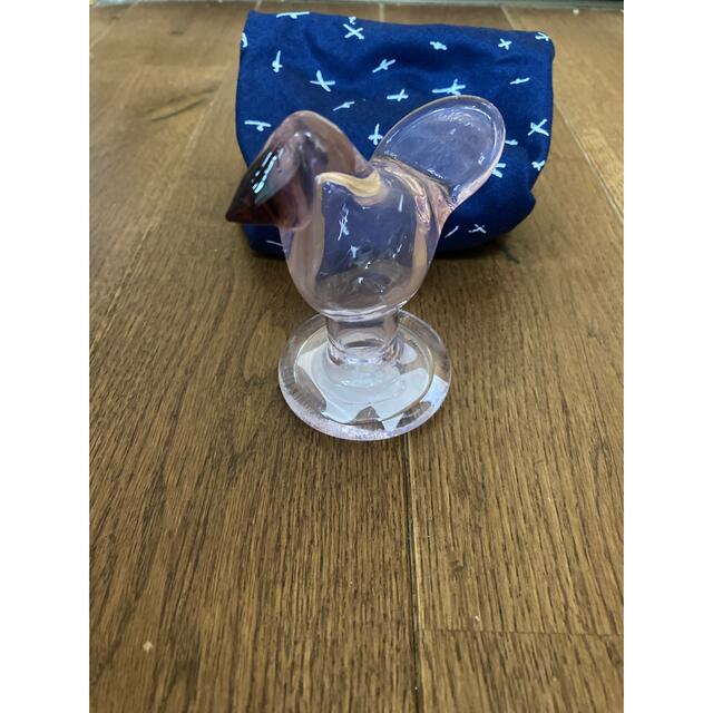 iittala(イッタラ)のiittala / Birds by Toikka ミニシエッポ　脚付 エンタメ/ホビーの美術品/アンティーク(ガラス)の商品写真