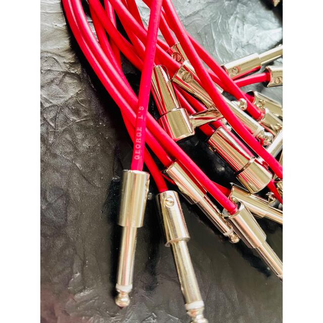 新品・在庫品 GEORGE LS 225RED ソルダーレスパッチケーブル15本セット