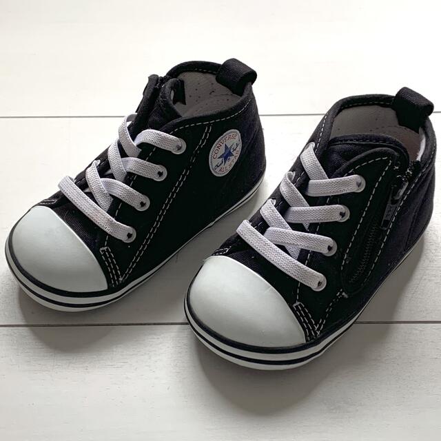 CONVERSE(コンバース)のキッズ コンバース オールスター  ブラック 13.5cm キッズ/ベビー/マタニティのベビー靴/シューズ(~14cm)(スニーカー)の商品写真