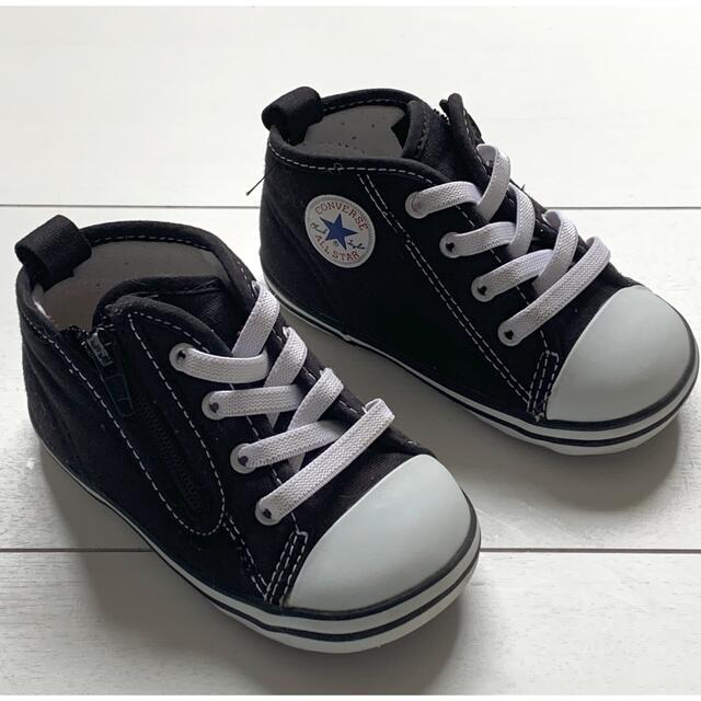 CONVERSE(コンバース)のキッズ コンバース オールスター  ブラック 13.5cm キッズ/ベビー/マタニティのベビー靴/シューズ(~14cm)(スニーカー)の商品写真