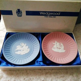 ウェッジウッド(WEDGWOOD)のウエッジウッド🍀ジャスパー小皿2枚組(食器)