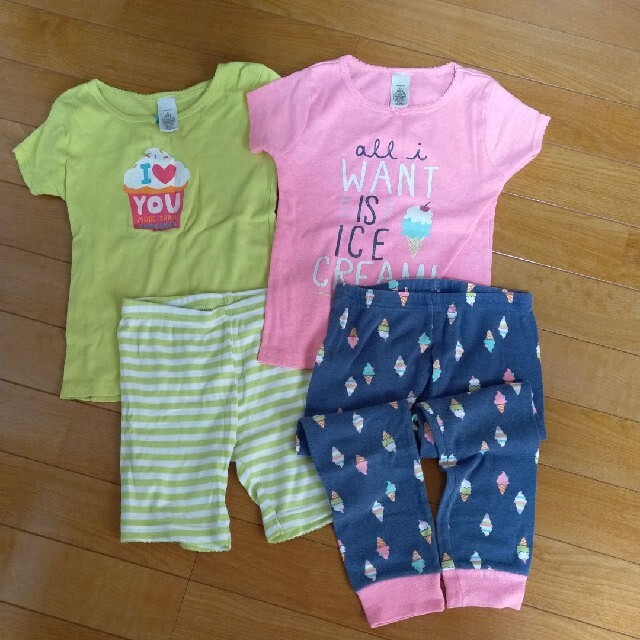 carter's(カーターズ)の女の子 夏物 パジャマ(100) キッズ/ベビー/マタニティのキッズ服女の子用(90cm~)(パジャマ)の商品写真