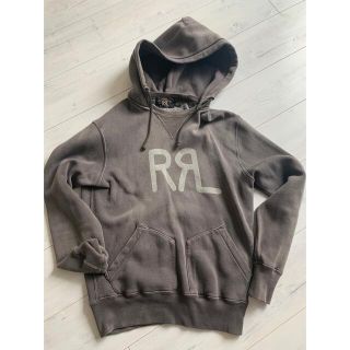 新品*RRL*コットンブレンド　グラフィック　フーディ*XS*パーカーパーカー