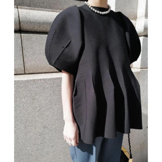machatt】【ショップバック付】ホールガーメントフォルムニット machatt】【ショップバック付】ホールガーメントフォルムニット
