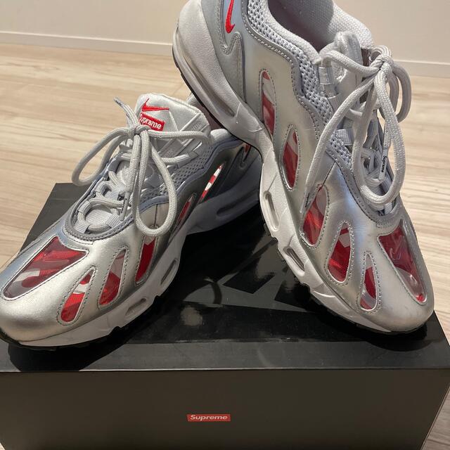 Supreme(シュプリーム)の nike air max 96 supreme silver メンズの靴/シューズ(スニーカー)の商品写真