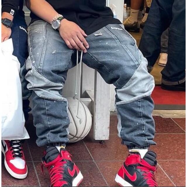 してますの】 NIKE - SAPEUR VINTAGE Denim Track pants の通販 by