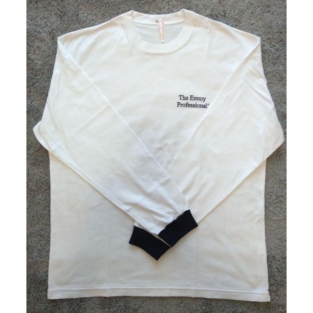 Ennoy Professional L/S TEE WHITE / NAVY-