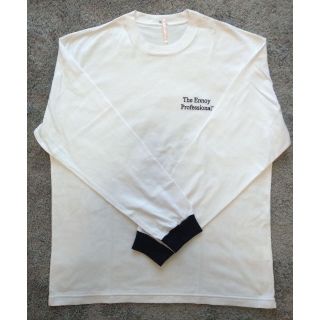 ワンエルディーケーセレクト(1LDK SELECT)のEnnoy Professional L/S TEE WHITE / NAVY(Tシャツ/カットソー(七分/長袖))