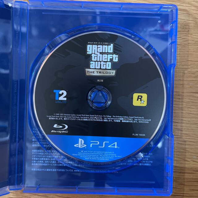 ROC STAR(ロックスター)のps4 GTA the trilogy エンタメ/ホビーのゲームソフト/ゲーム機本体(家庭用ゲームソフト)の商品写真