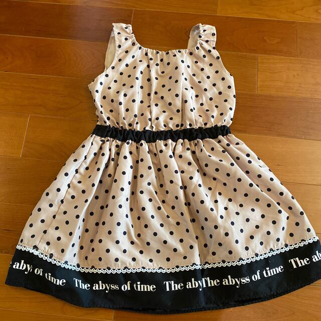 axes femme(アクシーズファム)の【子ども服】ジャンパースカート　サイズ130 キッズ/ベビー/マタニティのキッズ服女の子用(90cm~)(ワンピース)の商品写真