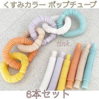 即購入歓迎❁⃘*.ﾟ 新品 くすみカラー ポップチューブ 6本セット(その他)