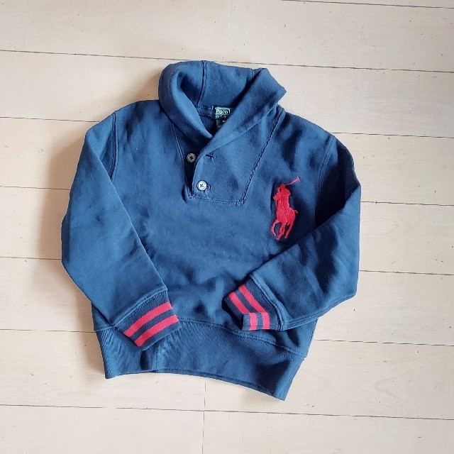 POLO RALPH LAUREN(ポロラルフローレン)のポロラルフローレン　プルオーバー　サイズ4T キッズ/ベビー/マタニティのキッズ服男の子用(90cm~)(Tシャツ/カットソー)の商品写真