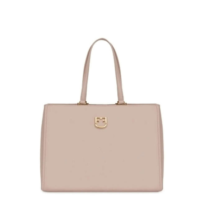 furla フルラベルヴェデーレ A4トートバッグロゴ金具 革