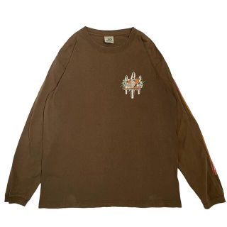 ピコ(PIKO)の00s 古着　PIKO ピコ　長袖tシャツ ロンT 袖プリ (Tシャツ/カットソー(七分/長袖))