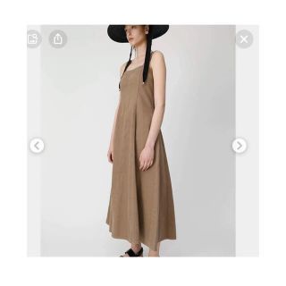 マウジー(moussy)のmoussy デニムワンピース(ロングワンピース/マキシワンピース)