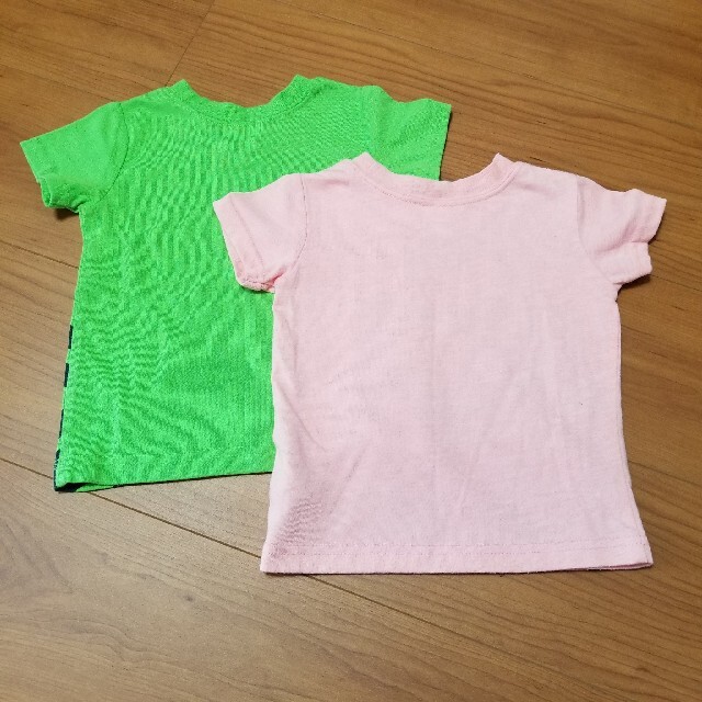西松屋(ニシマツヤ)の西松屋 半袖Tシャツ 80 ２枚セット キッズ/ベビー/マタニティのベビー服(~85cm)(Ｔシャツ)の商品写真