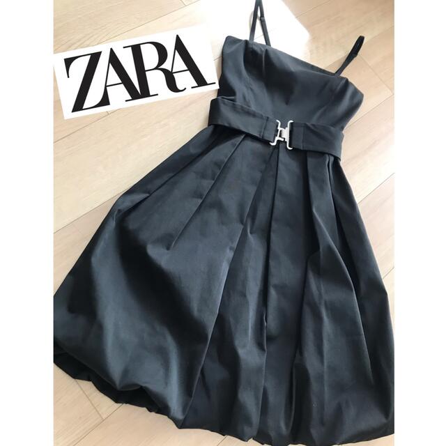 ZARA(ザラ)の【完売】ZARA ベアトップワンピース レディースのワンピース(ひざ丈ワンピース)の商品写真