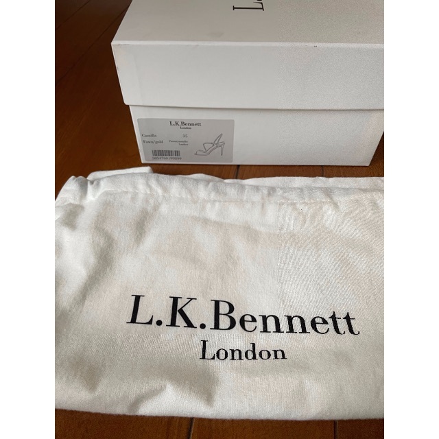 【日本未入荷】【未使用】L.K.Bernnett Pink/Goldサンダル35 レディースの靴/シューズ(サンダル)の商品写真