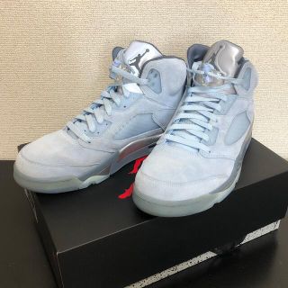 ナイキ(NIKE)のNike WMNS Air Jordan 5 Retro Blue Bird (スニーカー)