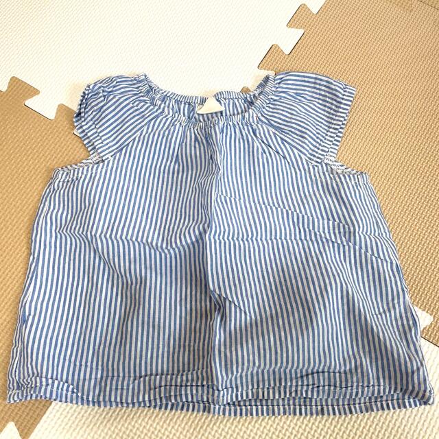 ベビー　トップス　2枚セット キッズ/ベビー/マタニティのベビー服(~85cm)(タンクトップ/キャミソール)の商品写真