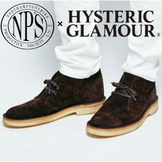 ヒステリックグラマー(HYSTERIC GLAMOUR)のレア　NPS × ヒステリックグラマー チャッカブーツ　メンズ　27cm(ブーツ)