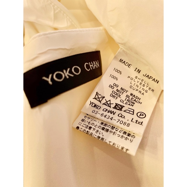 BARNEYS NEW YORK(バーニーズニューヨーク)のYOKO CHAN Pearl Blouse GINZA6限定色 白 36 レディースのトップス(Tシャツ(半袖/袖なし))の商品写真