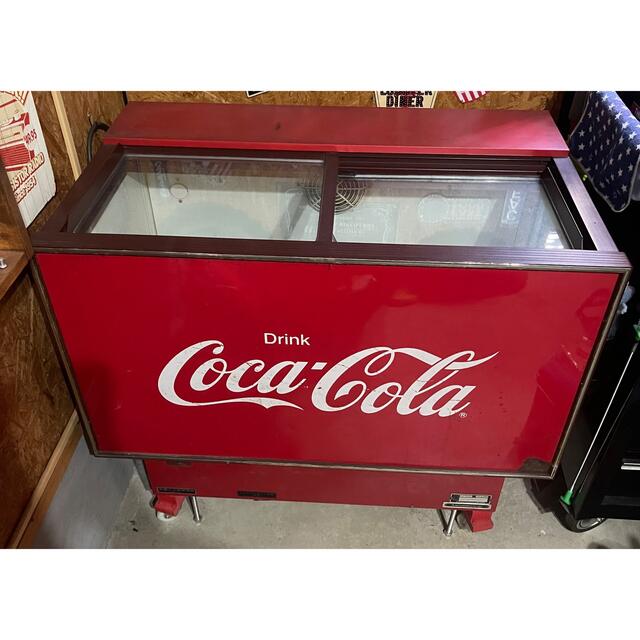 コカ・コーラ Coca Cola コカコーラ 冷蔵庫 現役稼働 流行のアイテム ...