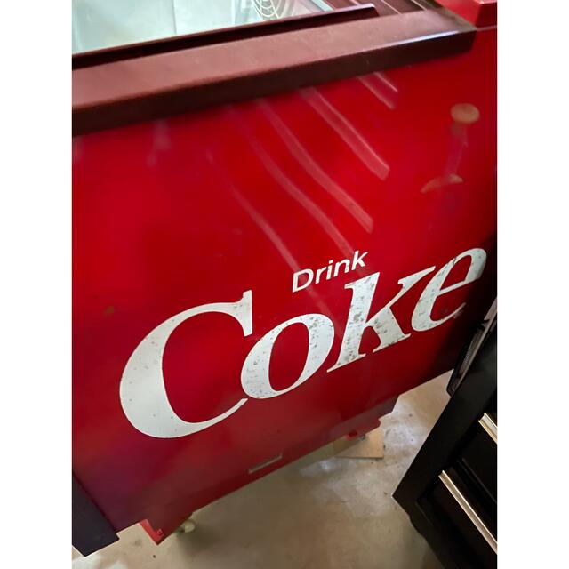 生活家電コカ・コーラ Coca Cola コカコーラ 冷蔵庫　現役稼働