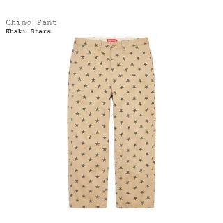 Supreme Chino Pant Khaki Stars 30 シュプリーム