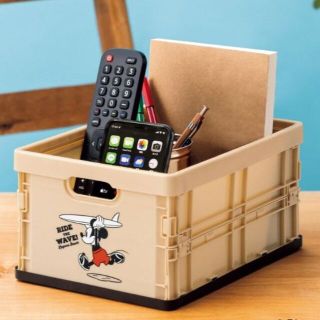 ディズニー(Disney)の新品未開封　InRed インレッド5月号付録　ミッキーマウス　コンテナBOX(その他)