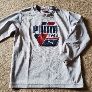 プーマ(PUMA)のPUMA 長袖シャツ　130(Tシャツ/カットソー)