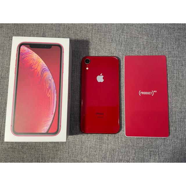 沸騰ブラドン Apple - simフリー 64GB レッド iphonexr スマートフォン ...