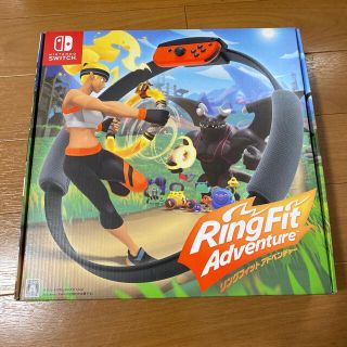 ニンテンドウ(任天堂)のリングフィット アドベンチャー Switch 新品(家庭用ゲームソフト)