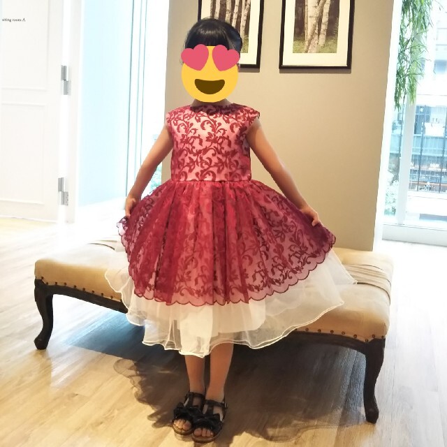 BeBe(ベベ)の【超美品】120 BeBe ワンピース キッズ/ベビー/マタニティのキッズ服女の子用(90cm~)(ドレス/フォーマル)の商品写真