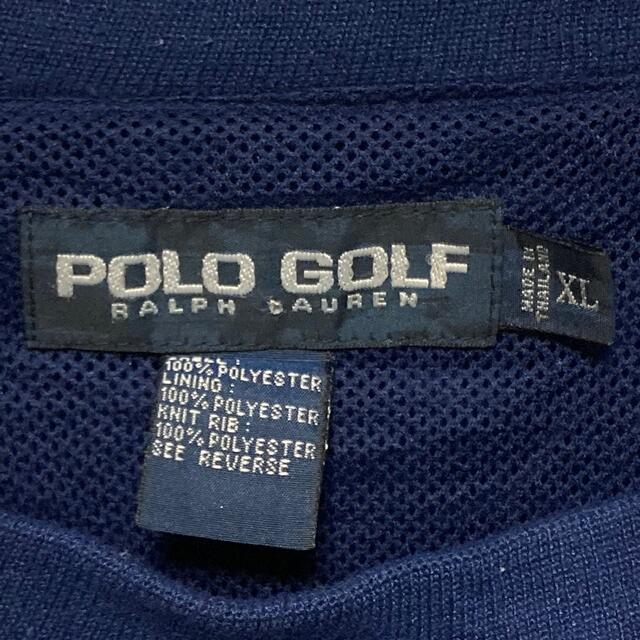 POLO GOLF ラルフローレン ナイロンプルオーバー ネイビー XL