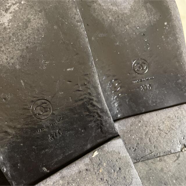 CHANEL サンダル ブラック サイズ37 CHANEL サンダル ブラック サイズ37