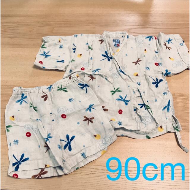 mikihouse(ミキハウス)のミキハウス　甚平　90cm キッズ/ベビー/マタニティのキッズ服男の子用(90cm~)(甚平/浴衣)の商品写真