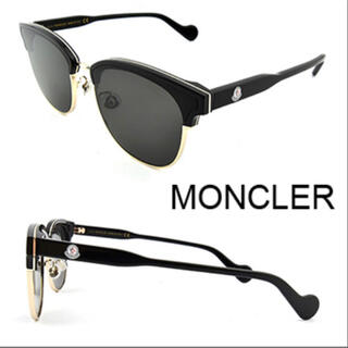 MONCLER - モンクレール ウェリントン ブラック 黒 アジアンフィット メガネ 黒縁 MLの通販｜ラクマ